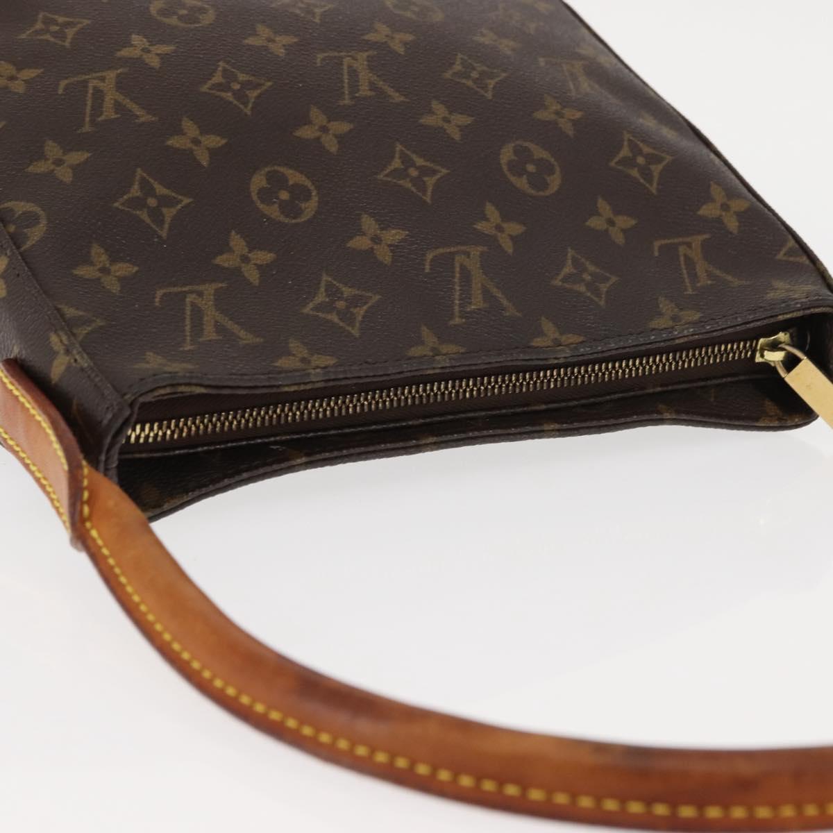 LOUIS VUITTON Monogram Looping MM Shoulder Bag M51146 LV Auth 147318