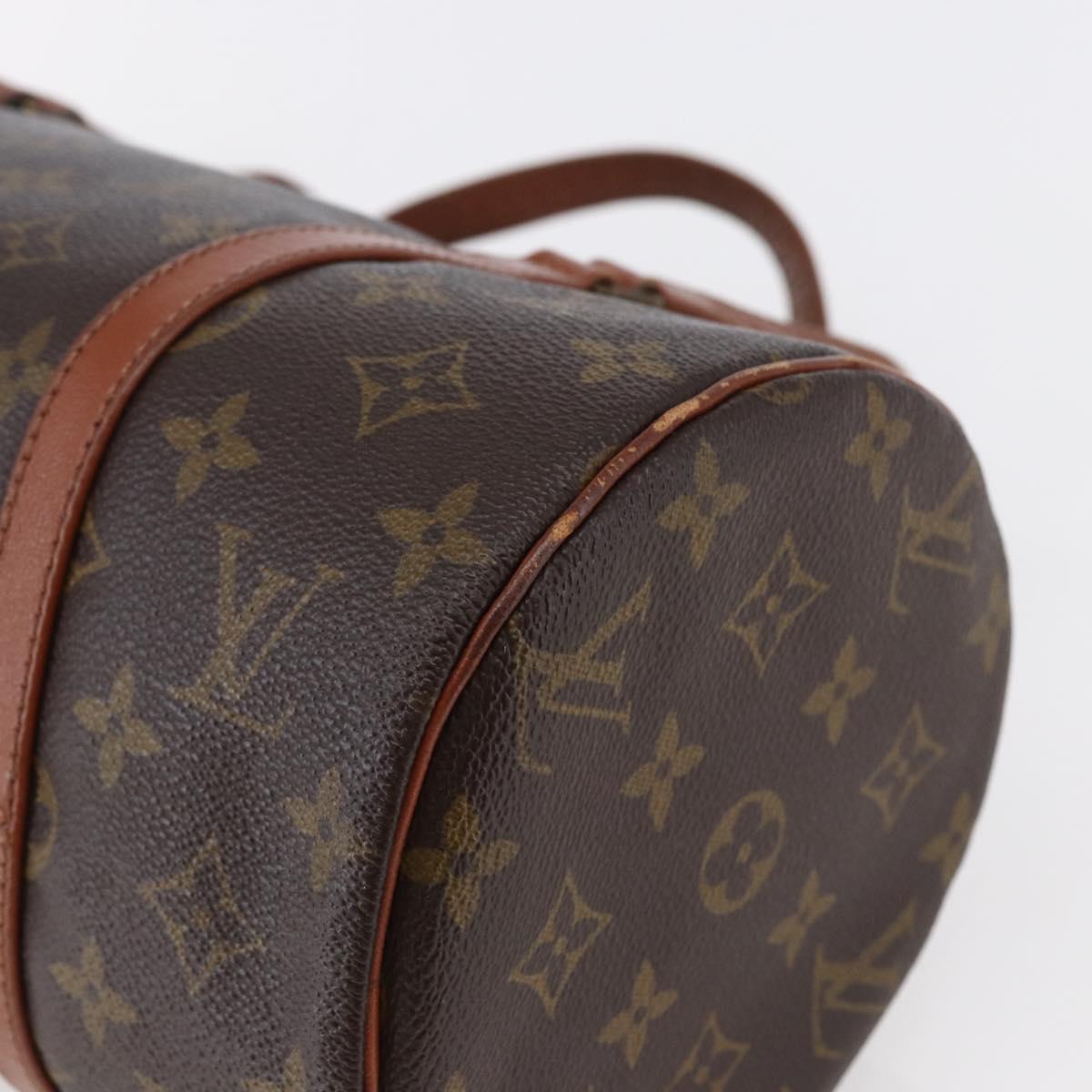 LOUIS VUITTON Monogram Papillon 30 Hand Bag Old model M51385 LV Auth 147320