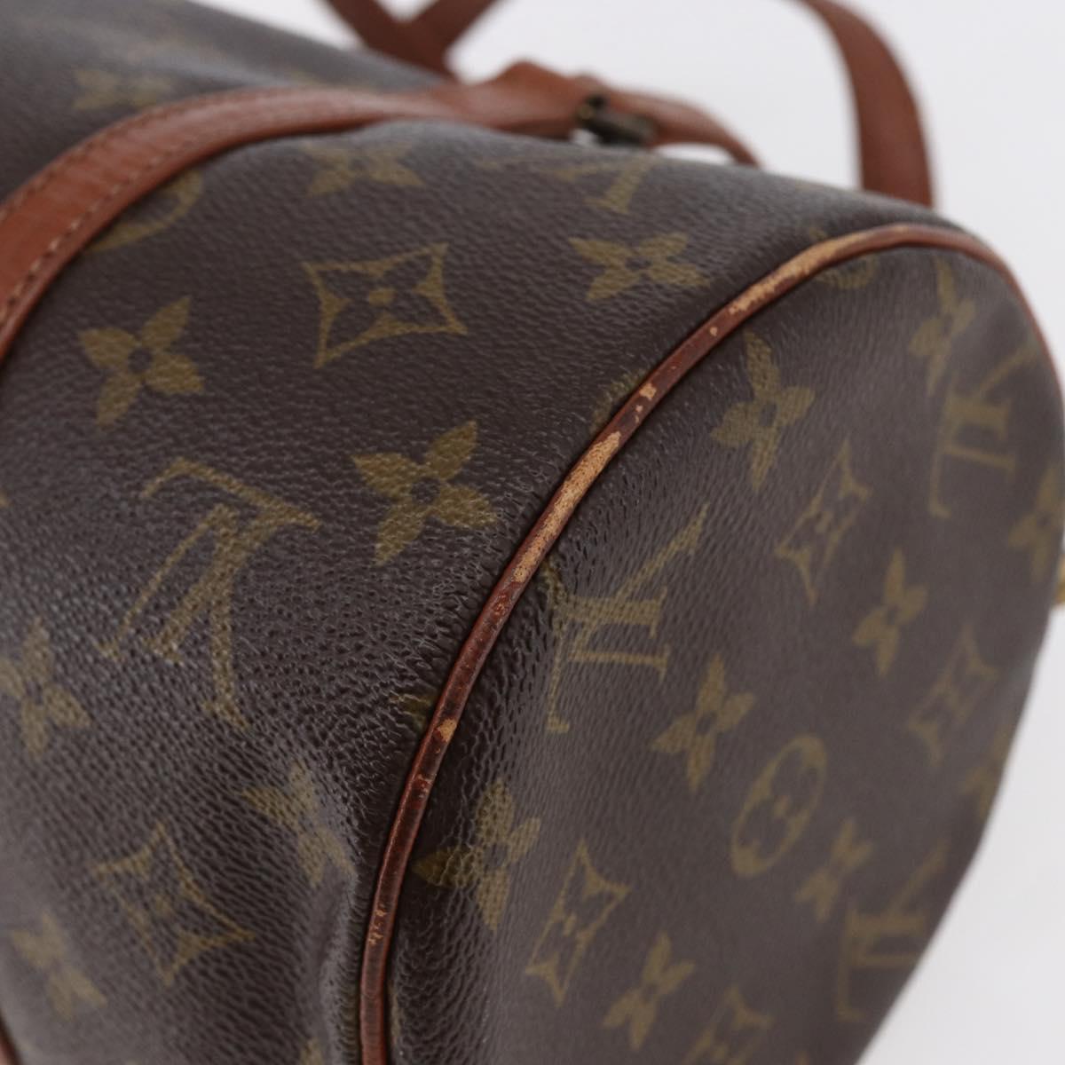 LOUIS VUITTON Monogram Papillon 30 Hand Bag Old model M51385 LV Auth 147320