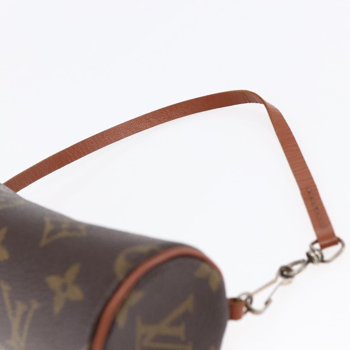 LOUIS VUITTON Monogram Papillon Pouch LV Auth 147321