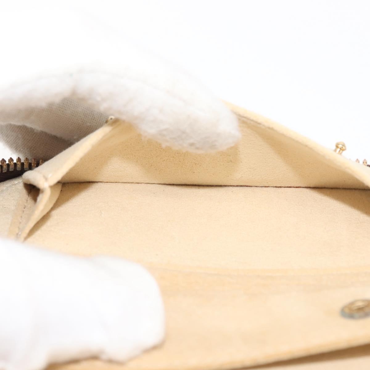 LOUIS VUITTON Monogram Etui 5 Cravat Necktie Case M47535 LV Auth 147323