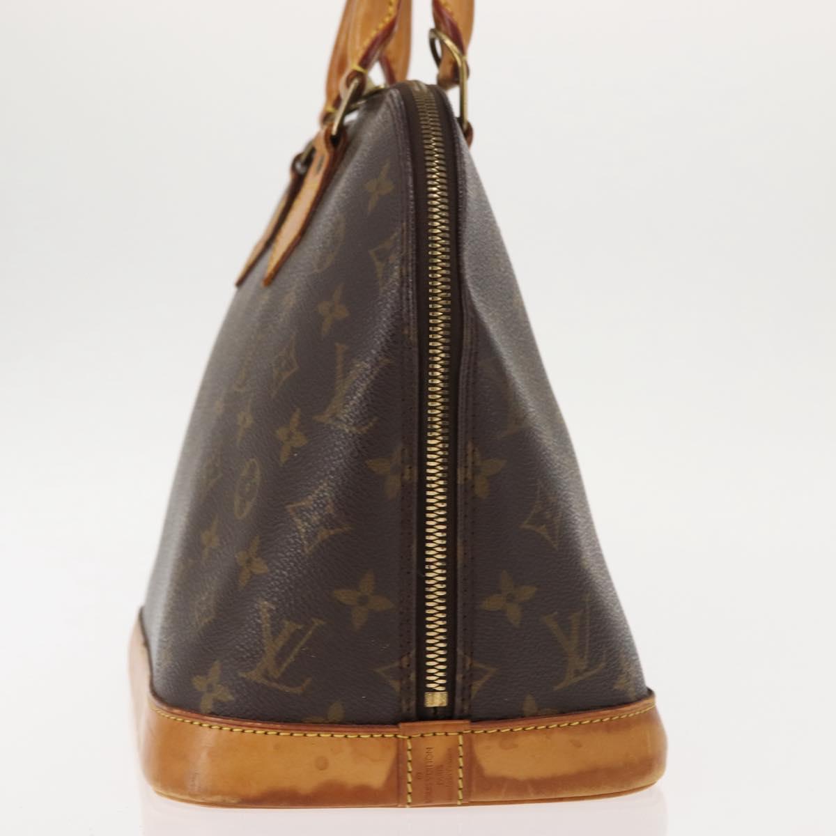 LOUIS VUITTON Monogram Alma Hand Bag M51130 LV Auth 147324