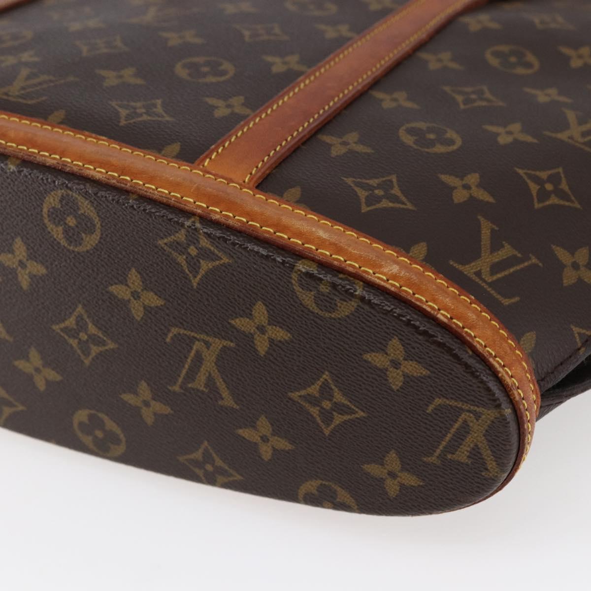 LOUIS VUITTON Monogram Babylone Tote Bag M51102 LV Auth 147326