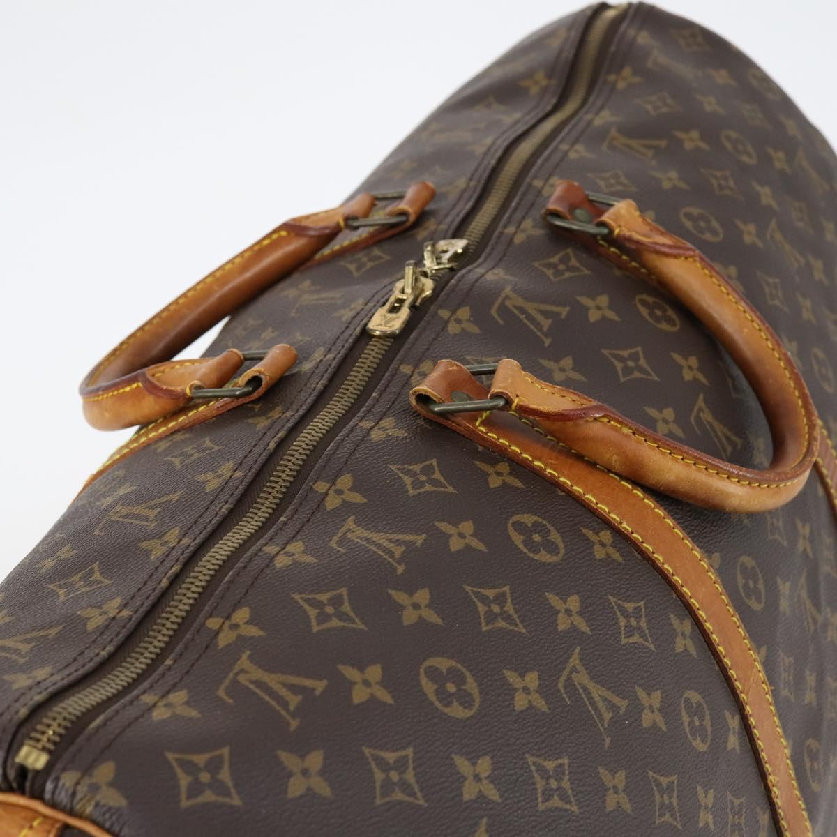 LOUIS VUITTON Monogram Keepall 60 Boston Bag M41422 LV Auth 147329