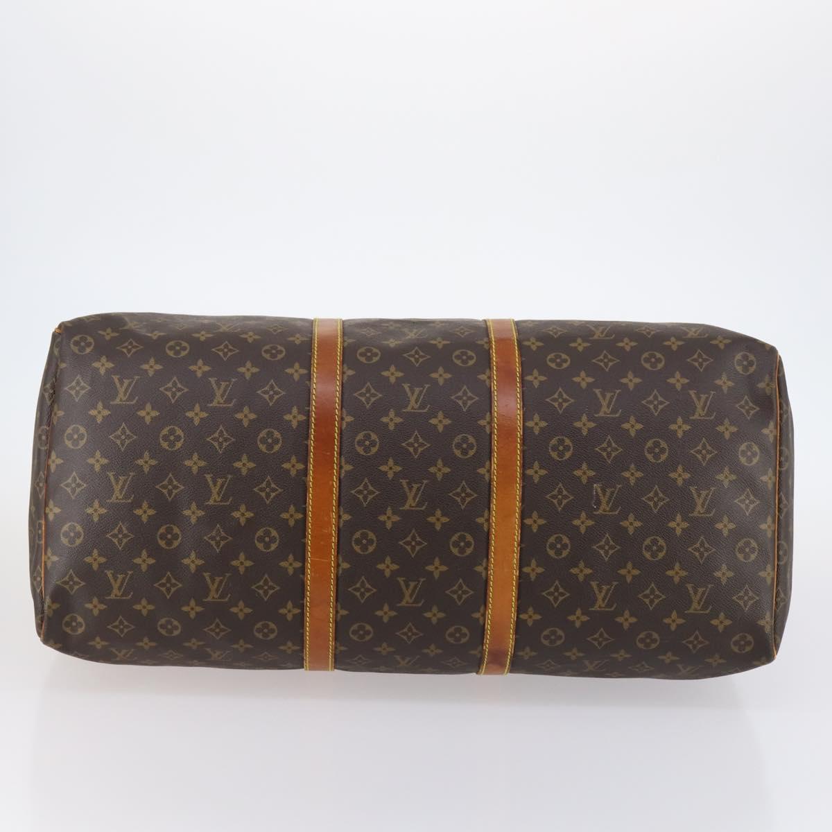 LOUIS VUITTON Monogram Keepall 60 Boston Bag M41422 LV Auth 147329