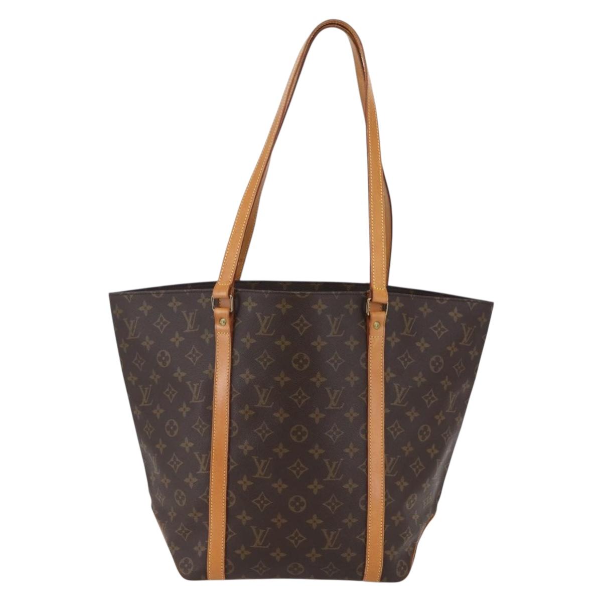 LOUIS VUITTON Monogram Sac Shopping Tote Bag M51108 LV Auth 147331