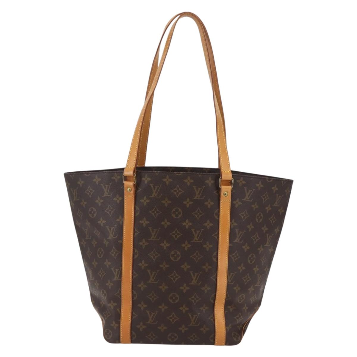LOUIS VUITTON Monogram Sac Shopping Tote Bag M51108 LV Auth 147331