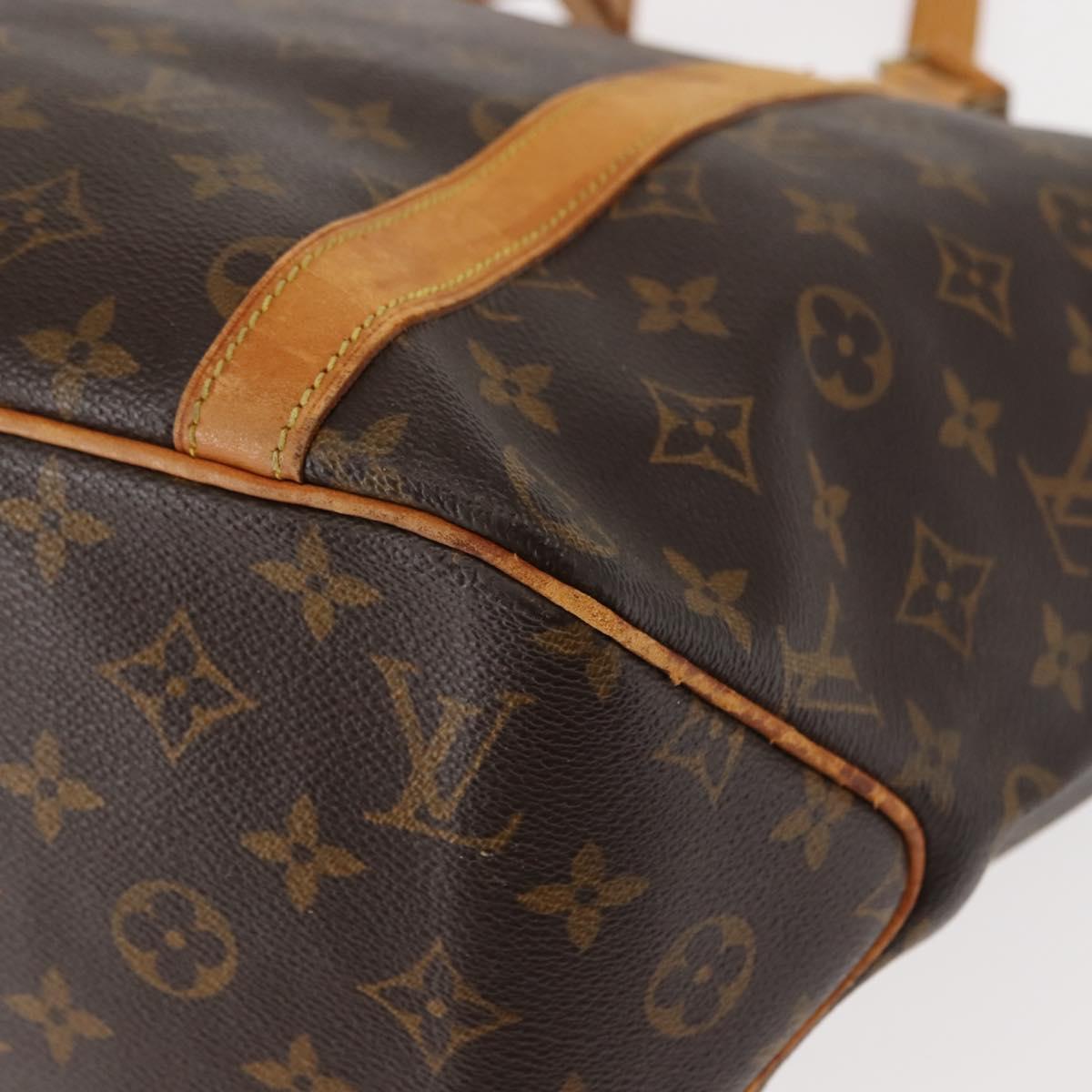 LOUIS VUITTON Monogram Sac Shopping Tote Bag M51108 LV Auth 147332