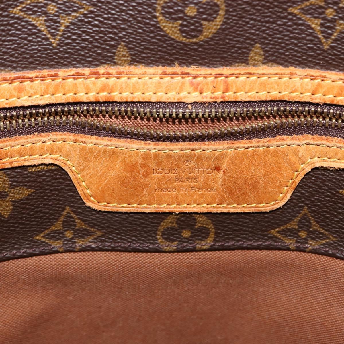 LOUIS VUITTON Monogram Sac Shopping Tote Bag M51108 LV Auth 147332