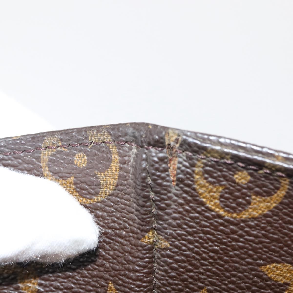 LOUIS VUITTON Monogram Sac Shopping Tote Bag M51108 LV Auth 147332