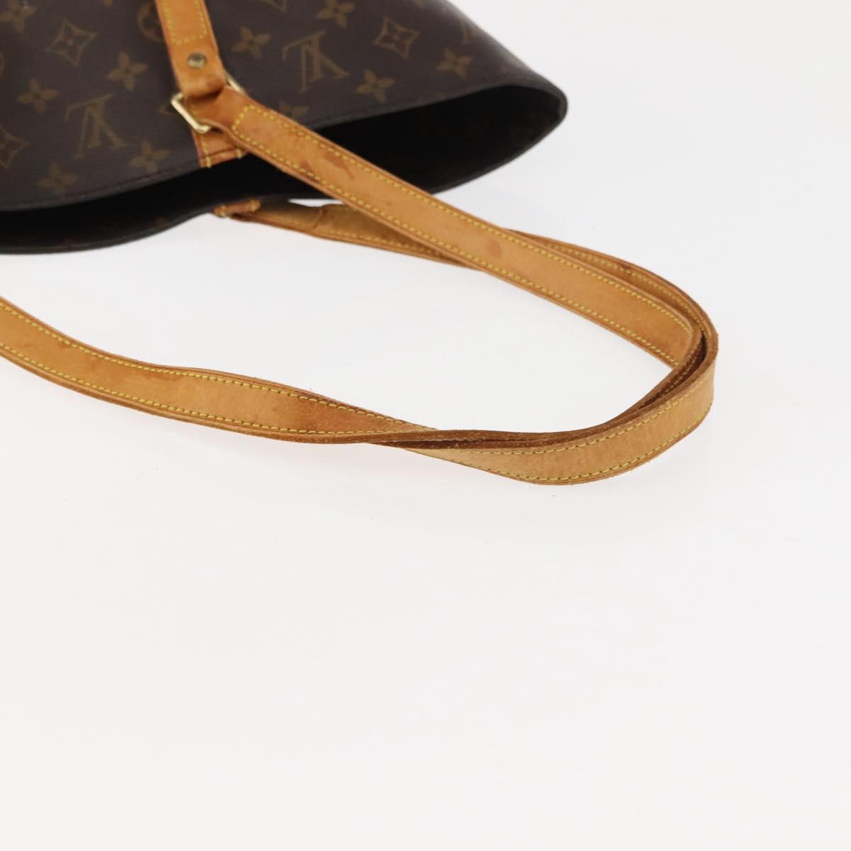 LOUIS VUITTON Monogram Sac Shopping Tote Bag M51108 LV Auth 147332