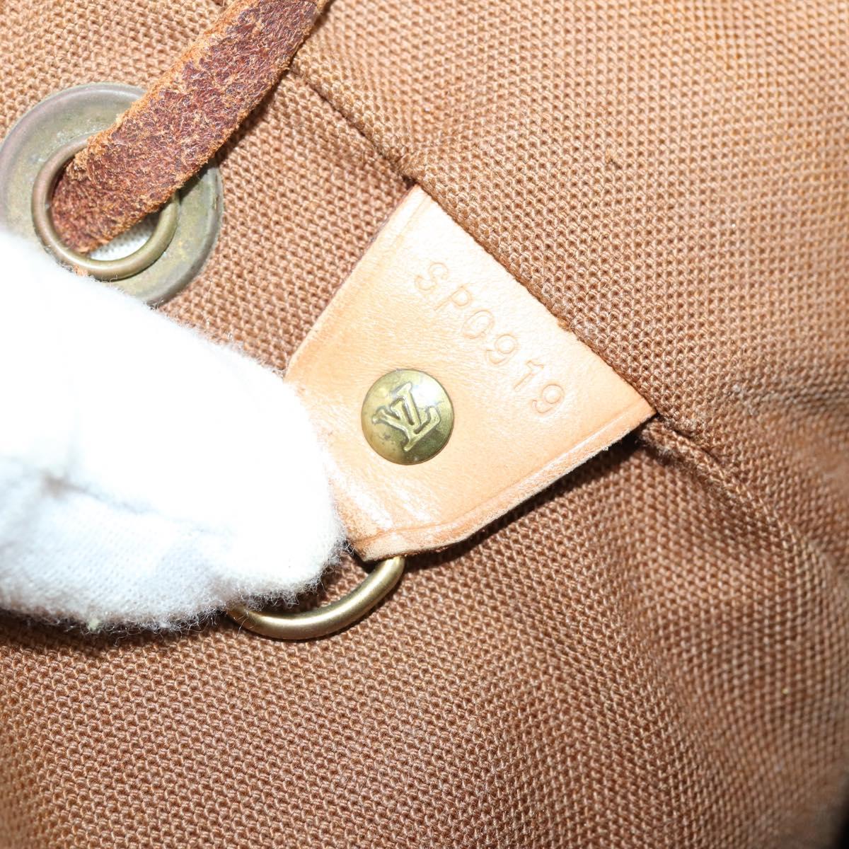 LOUIS VUITTON Monogram Montsouris GM Backpack M51135 LV Auth 147333