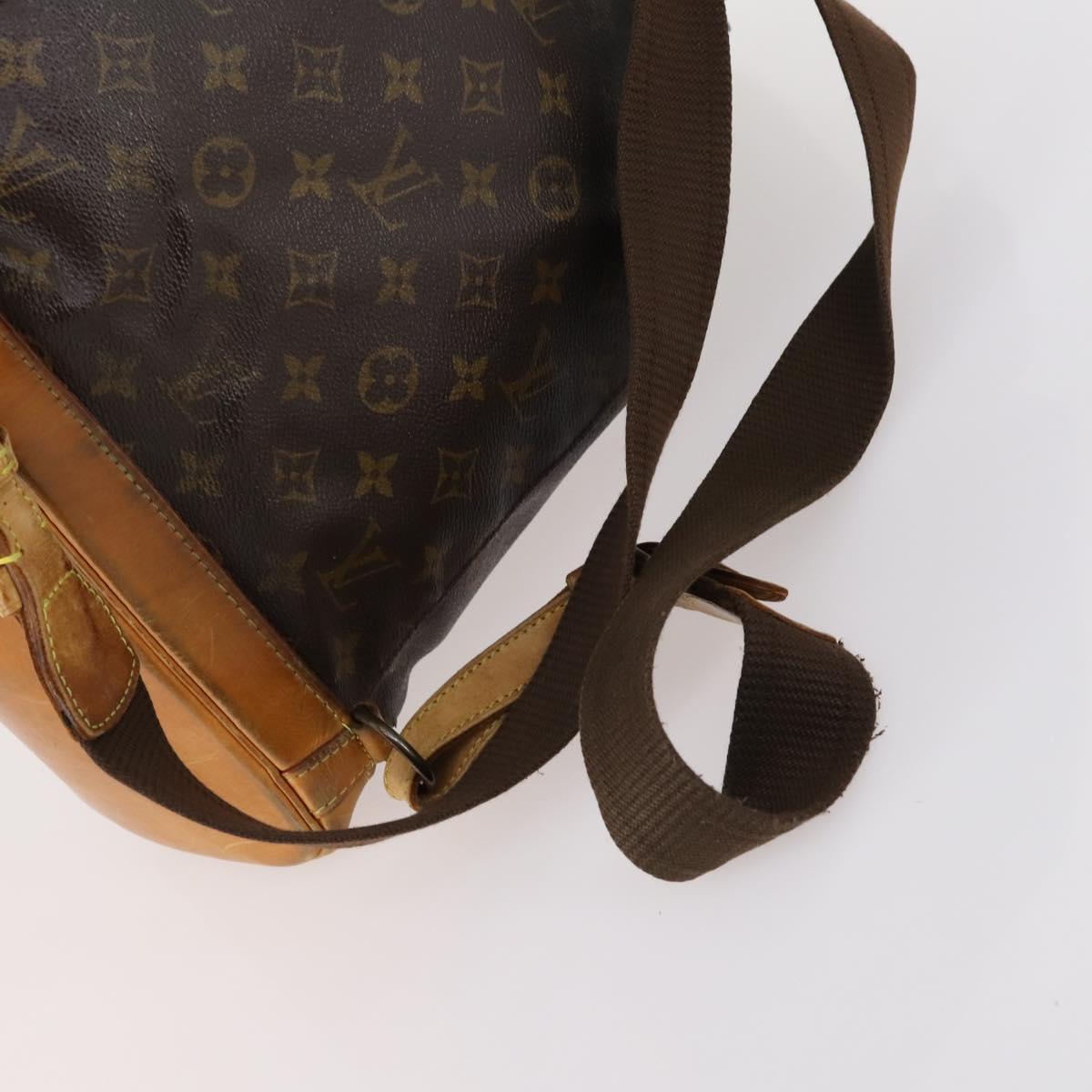 LOUIS VUITTON Monogram Montsouris GM Backpack M51135 LV Auth 147333