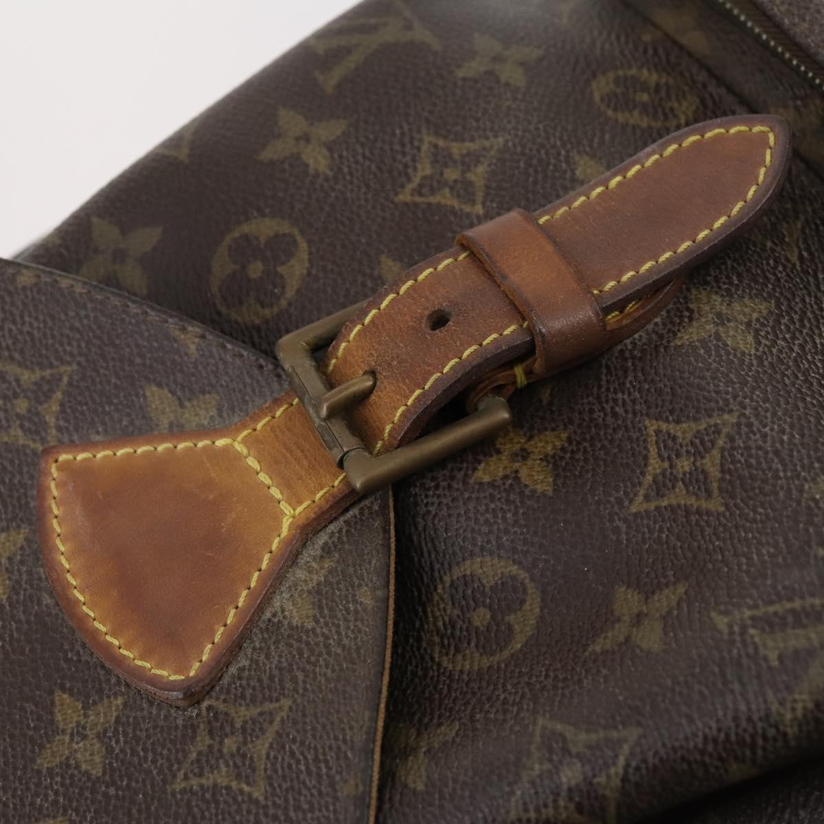 LOUIS VUITTON Monogram Montsouris GM Backpack M51135 LV Auth 147334