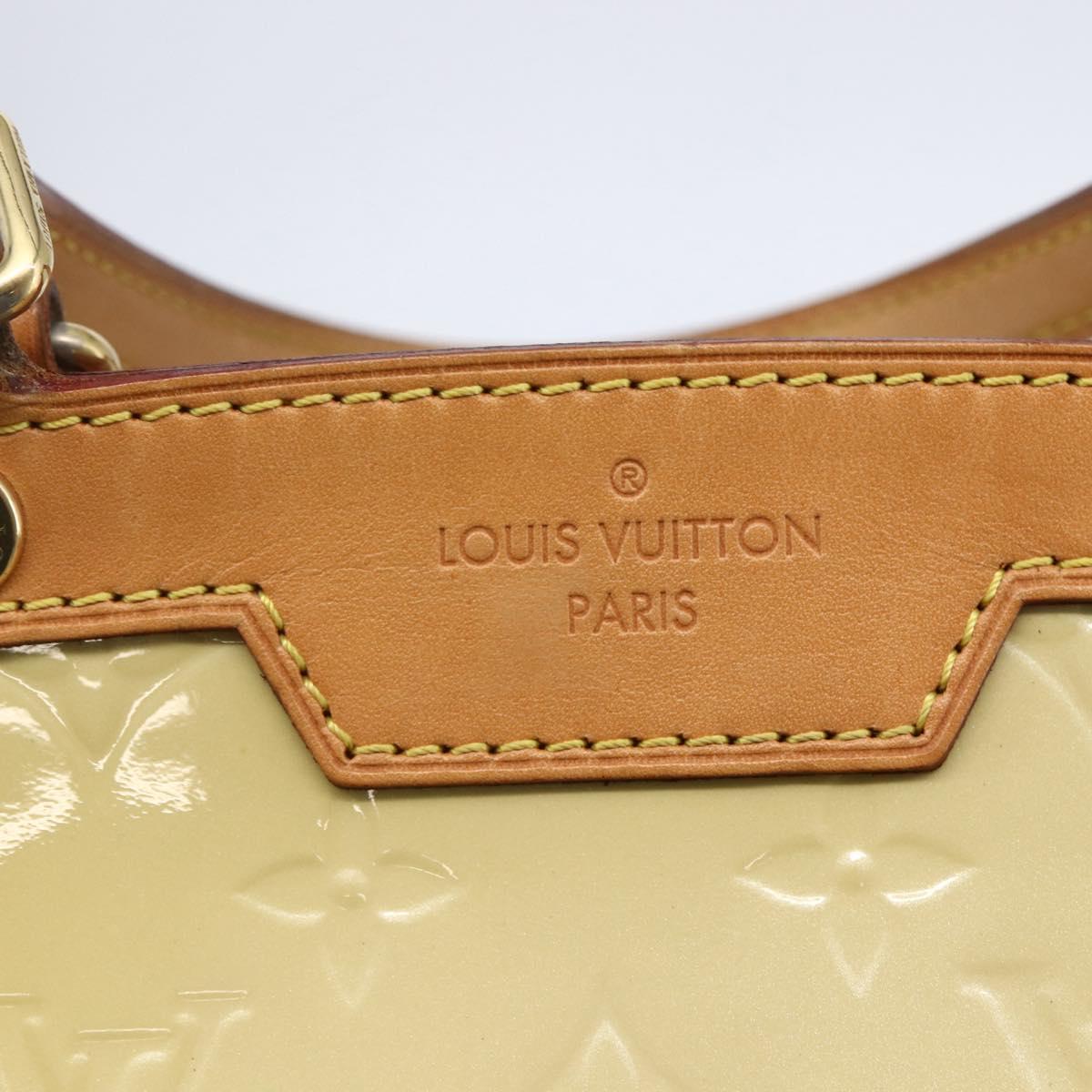 LOUIS VUITTON Monogram Vernis Blair MM Hand Bag Broncorail M91456 LV Auth 147337