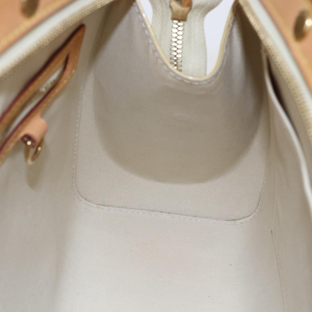 LOUIS VUITTON Monogram Vernis Blair MM Hand Bag Broncorail M91456 LV Auth 147337
