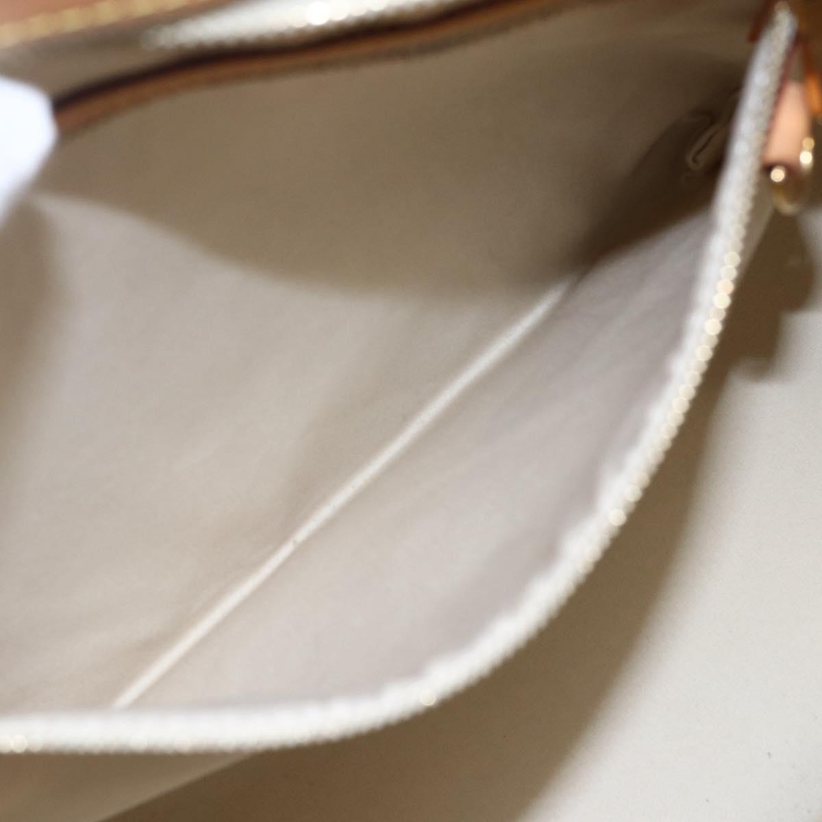 LOUIS VUITTON Monogram Vernis Blair MM Hand Bag Broncorail M91456 LV Auth 147337