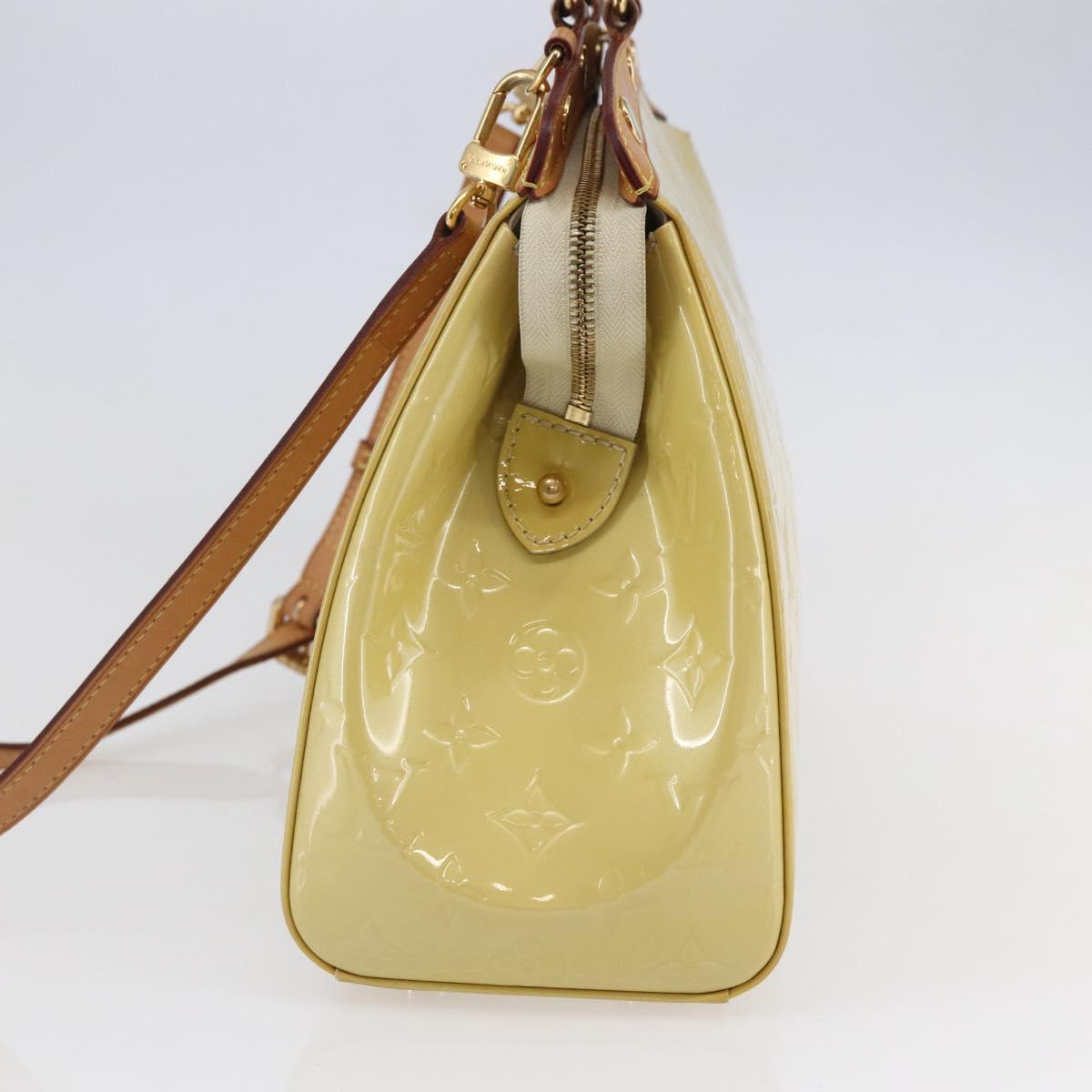 LOUIS VUITTON Monogram Vernis Blair MM Hand Bag Broncorail M91456 LV Auth 147337