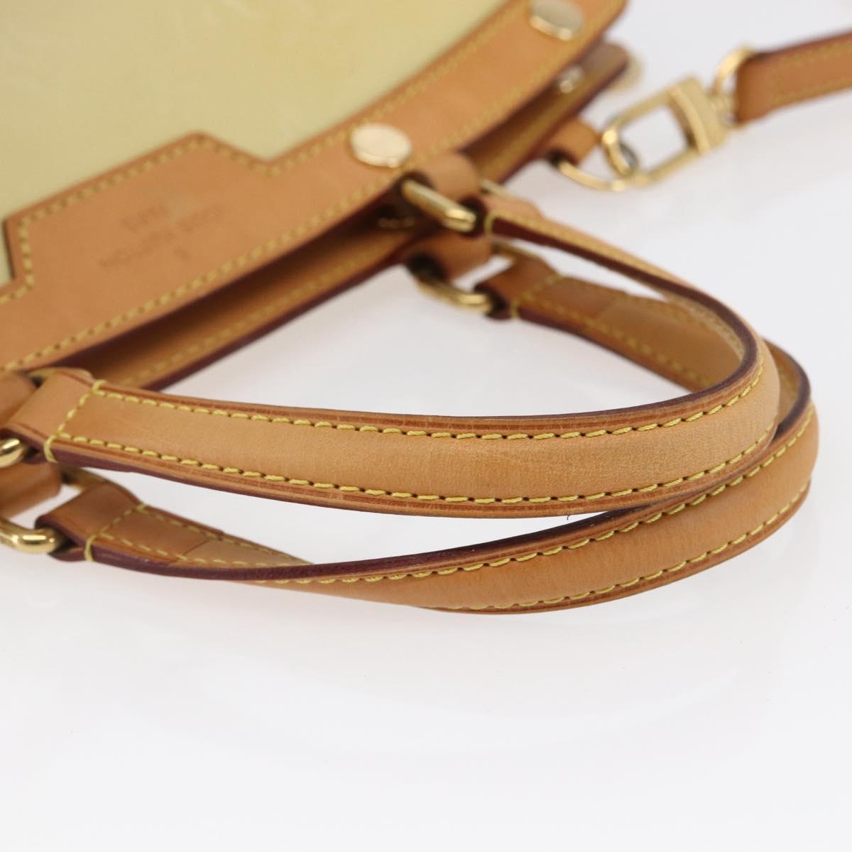 LOUIS VUITTON Monogram Vernis Blair MM Hand Bag Broncorail M91456 LV Auth 147337