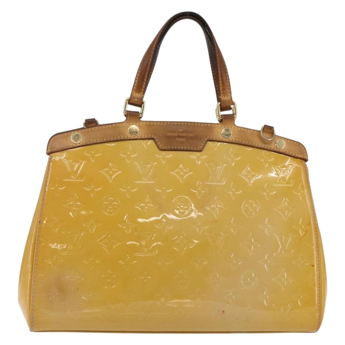 LOUIS VUITTON Monogram Vernis Blair MM Bag Rose Angelique M90068 LV Auth 147338