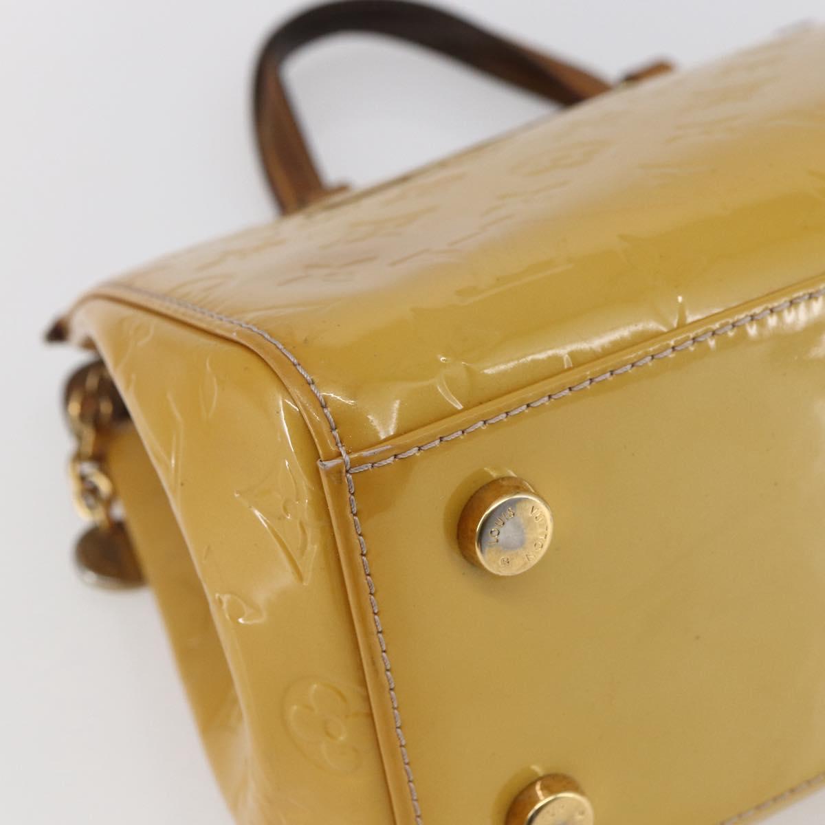 LOUIS VUITTON Monogram Vernis Blair MM Bag Rose Angelique M90068 LV Auth 147338