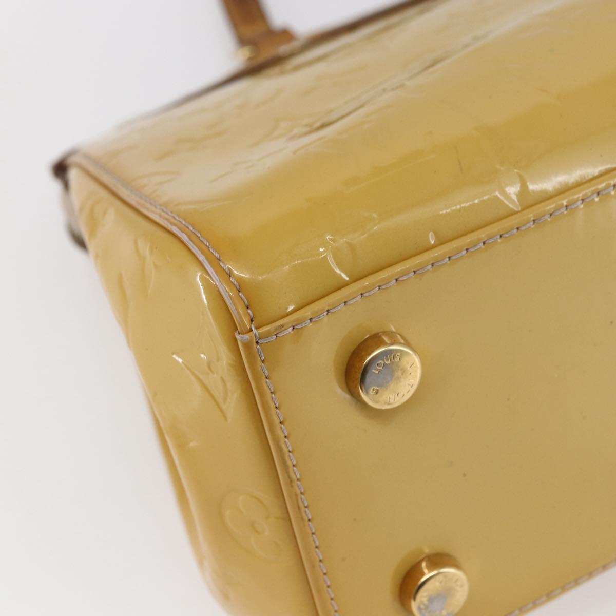 LOUIS VUITTON Monogram Vernis Blair MM Bag Rose Angelique M90068 LV Auth 147338
