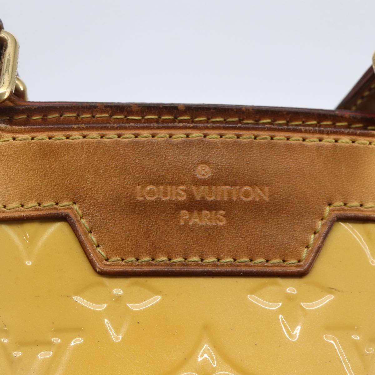 LOUIS VUITTON Monogram Vernis Blair MM Bag Rose Angelique M90068 LV Auth 147338