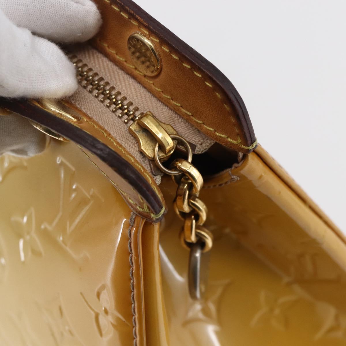 LOUIS VUITTON Monogram Vernis Blair MM Bag Rose Angelique M90068 LV Auth 147338
