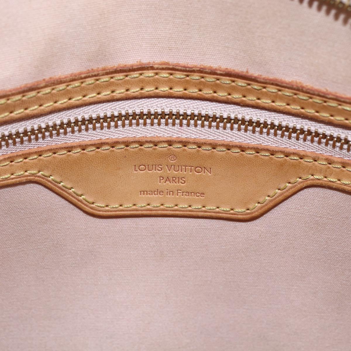 LOUIS VUITTON Monogram Vernis Blair MM Bag Rose Angelique M90068 LV Auth 147338