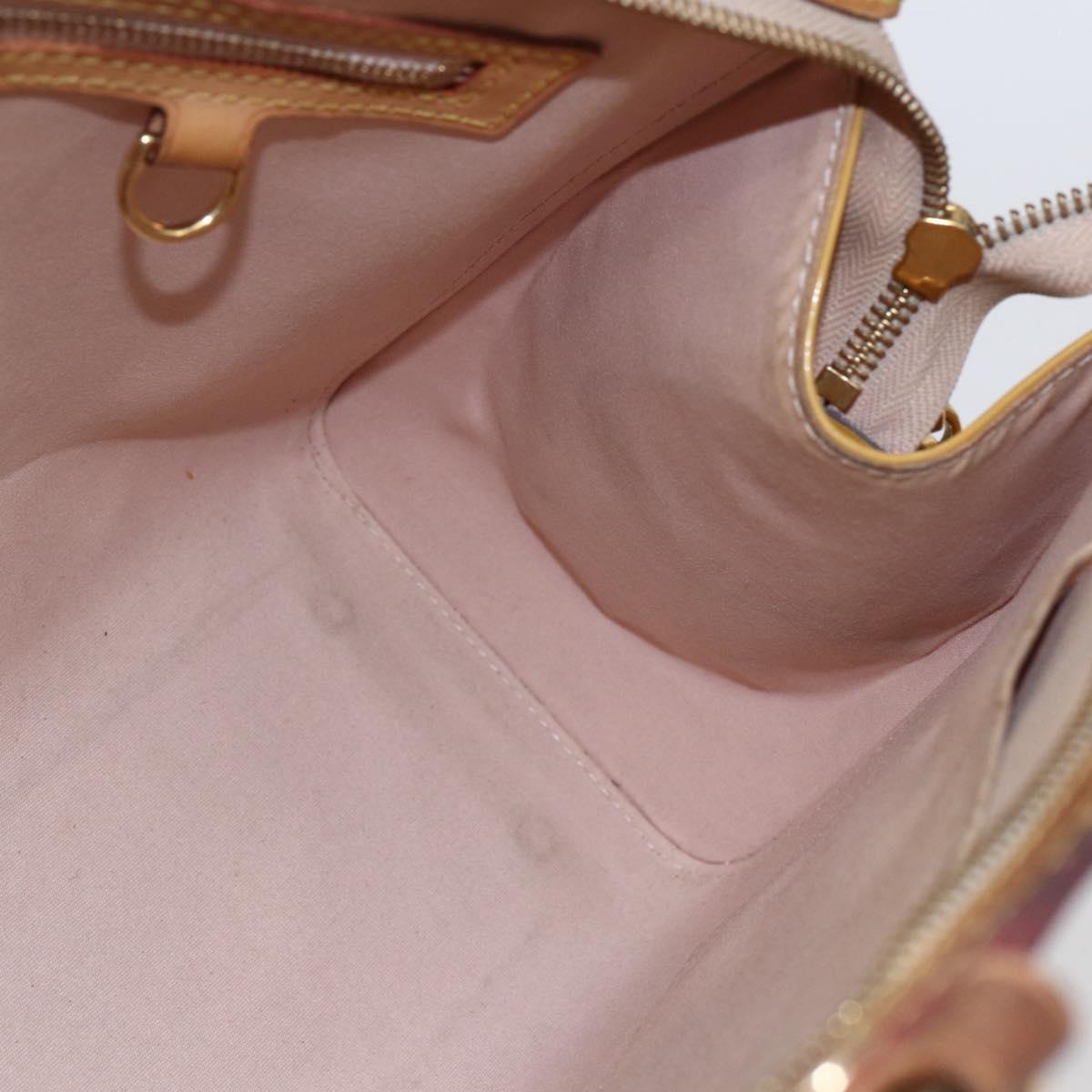 LOUIS VUITTON Monogram Vernis Blair MM Bag Rose Angelique M90068 LV Auth 147338