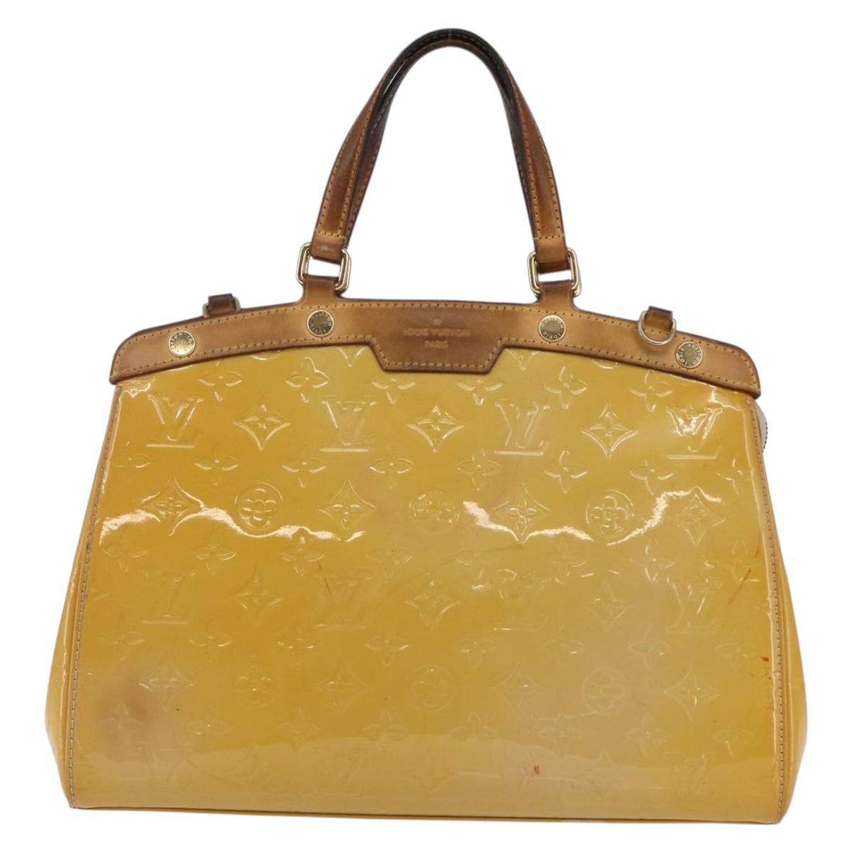 LOUIS VUITTON Monogram Vernis Blair MM Bag Rose Angelique M90068 LV Auth 147338