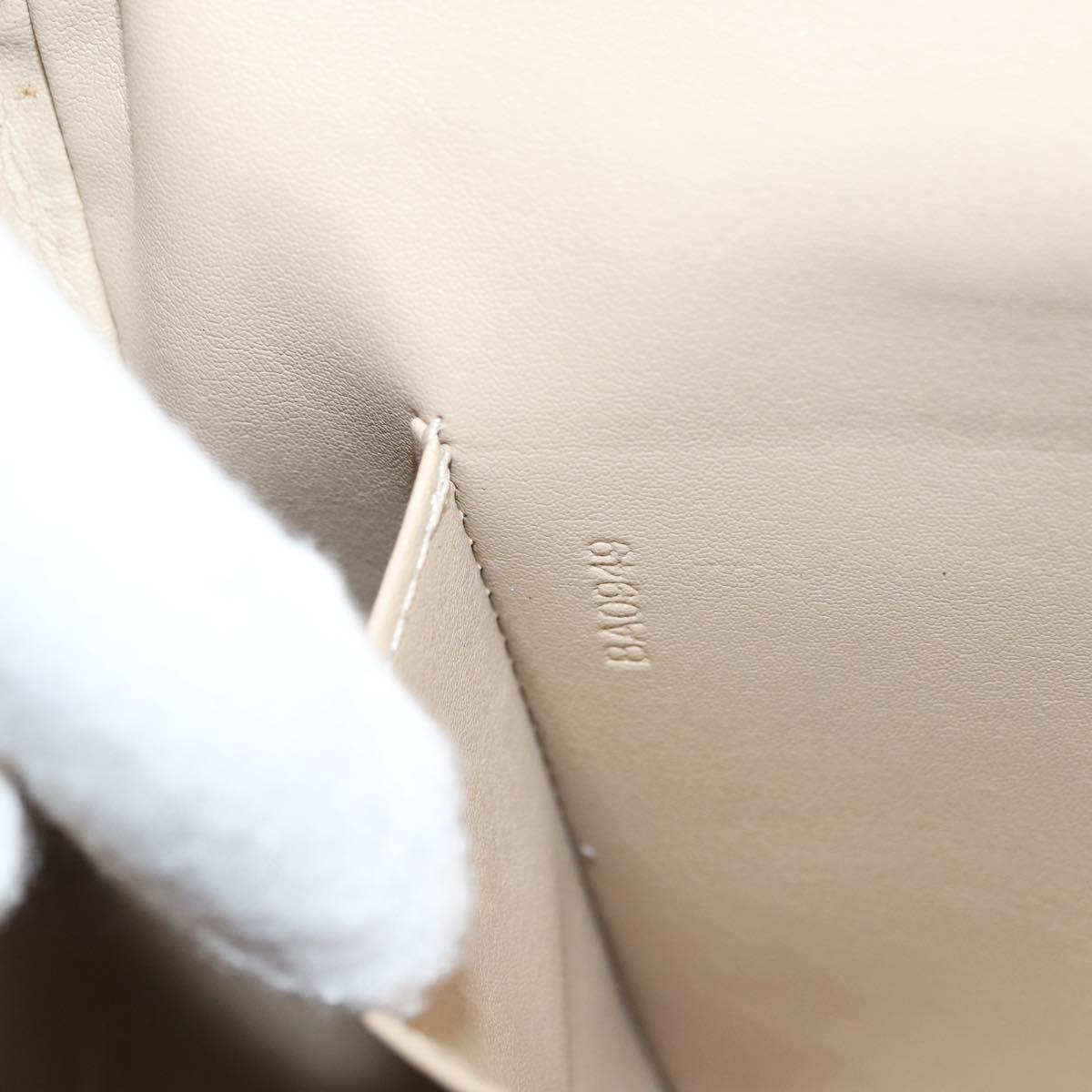 LOUIS VUITTON Monogram Vernis Thompson Street Bag Beige M91301 LV Auth 147342