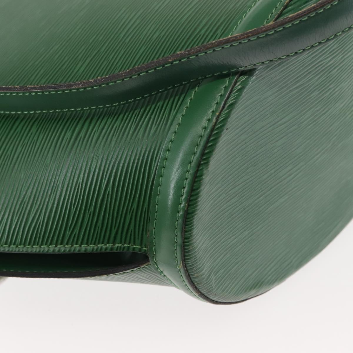 LOUIS VUITTON Epi Saint Jacques Shopping Shoulder Bag Green M52264 Auth 147345