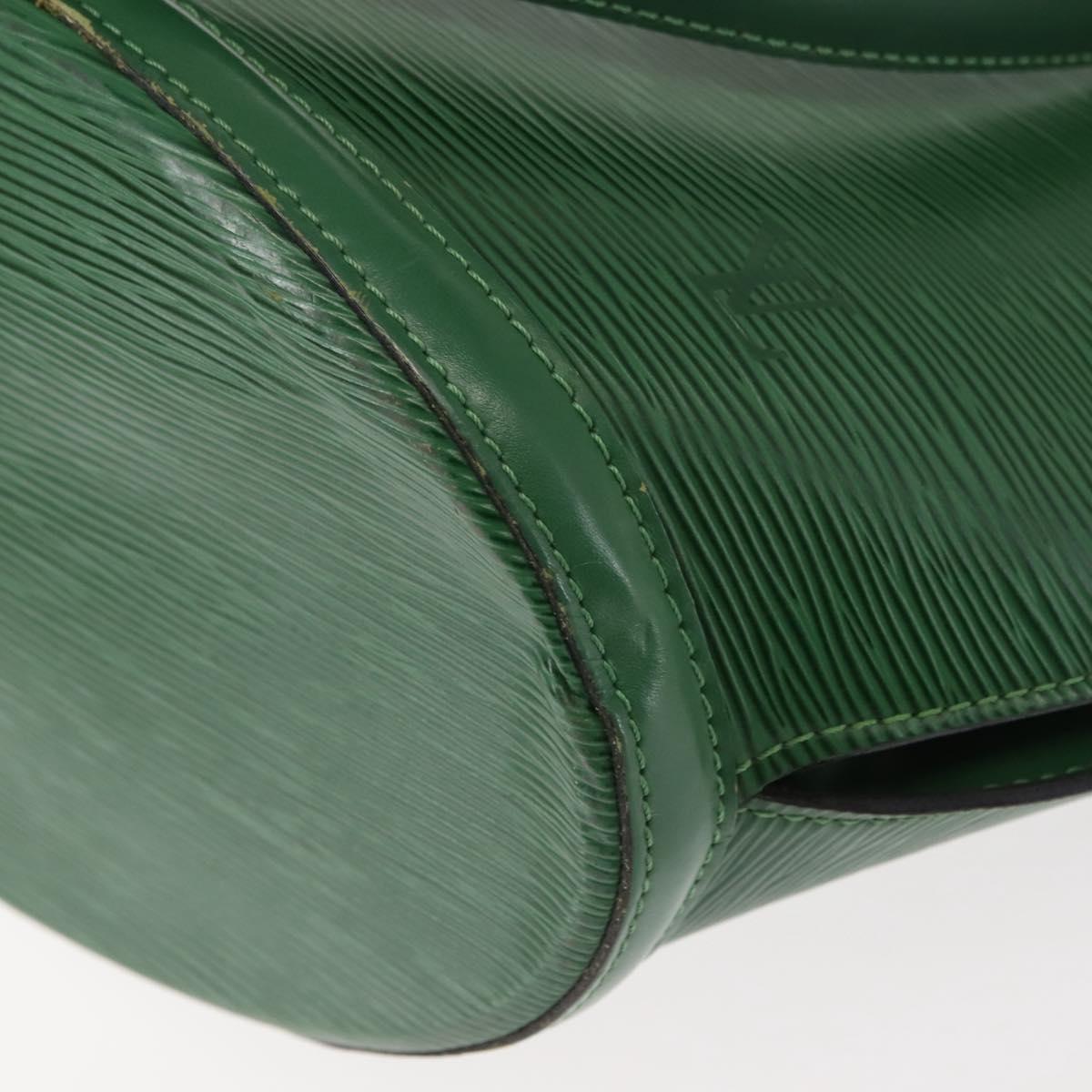 LOUIS VUITTON Epi Saint Jacques Shopping Shoulder Bag Green M52264 Auth 147345