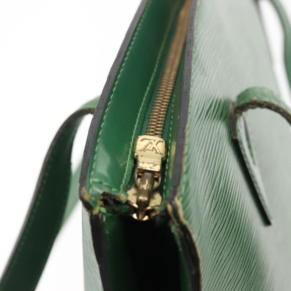 LOUIS VUITTON Epi Saint Jacques Shopping Shoulder Bag Green M52264 Auth 147345