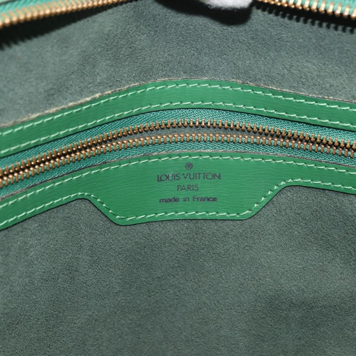 LOUIS VUITTON Epi Saint Jacques Shopping Shoulder Bag Green M52264 Auth 147345