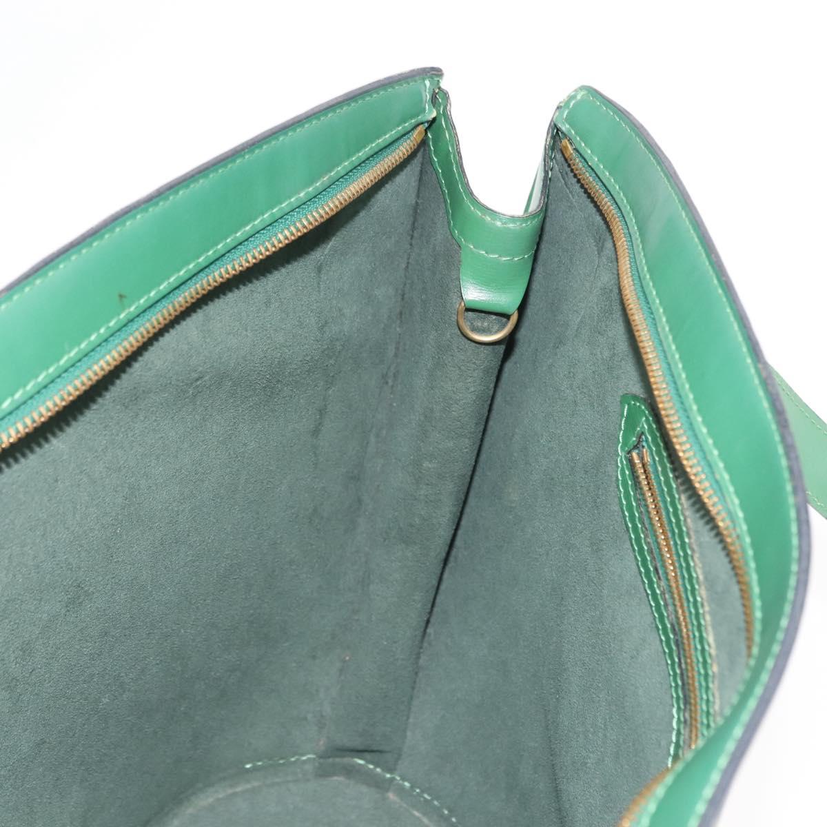 LOUIS VUITTON Epi Saint Jacques Shopping Shoulder Bag Green M52264 Auth 147345
