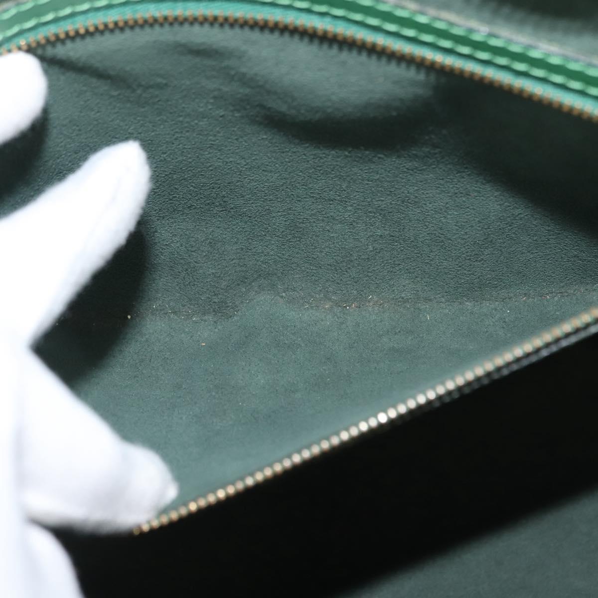 LOUIS VUITTON Epi Saint Jacques Shopping Shoulder Bag Green M52264 Auth 147345