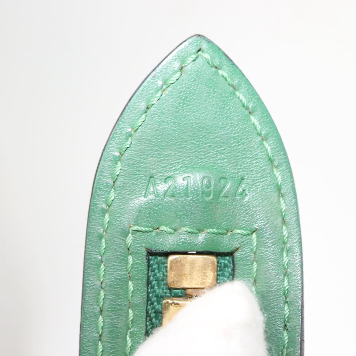 LOUIS VUITTON Epi Saint Jacques Shopping Shoulder Bag Green M52264 Auth 147345