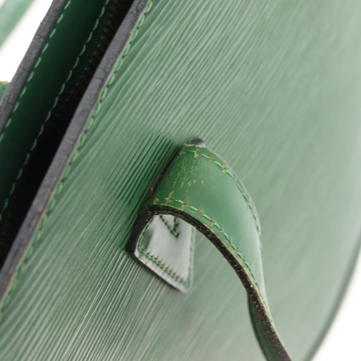 LOUIS VUITTON Epi Saint Jacques Shopping Shoulder Bag Green M52264 Auth 147345