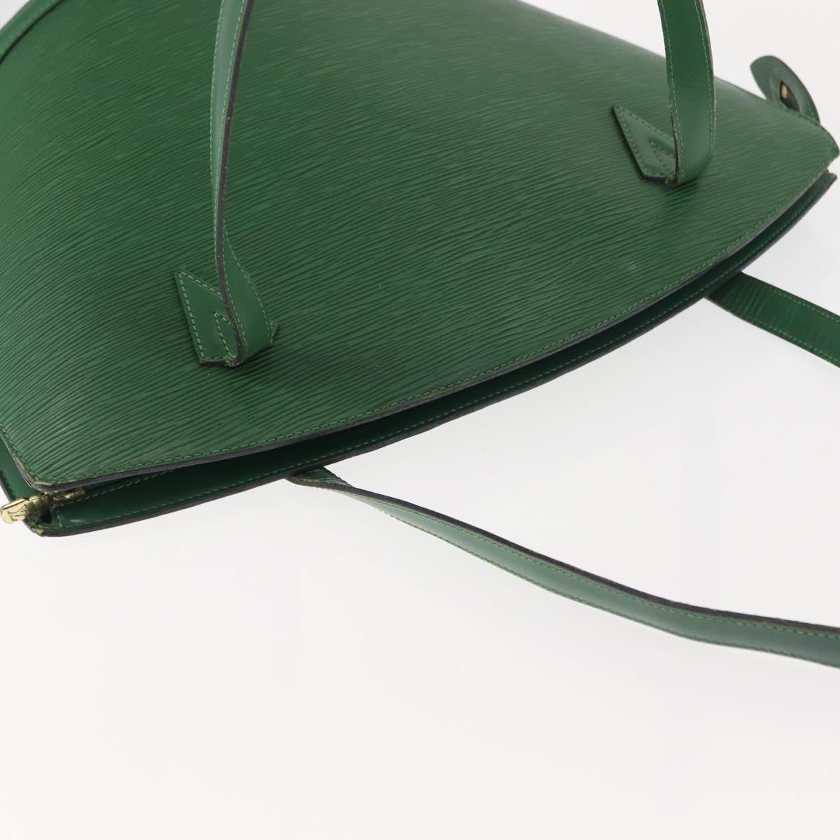 LOUIS VUITTON Epi Saint Jacques Shopping Shoulder Bag Green M52264 Auth 147345
