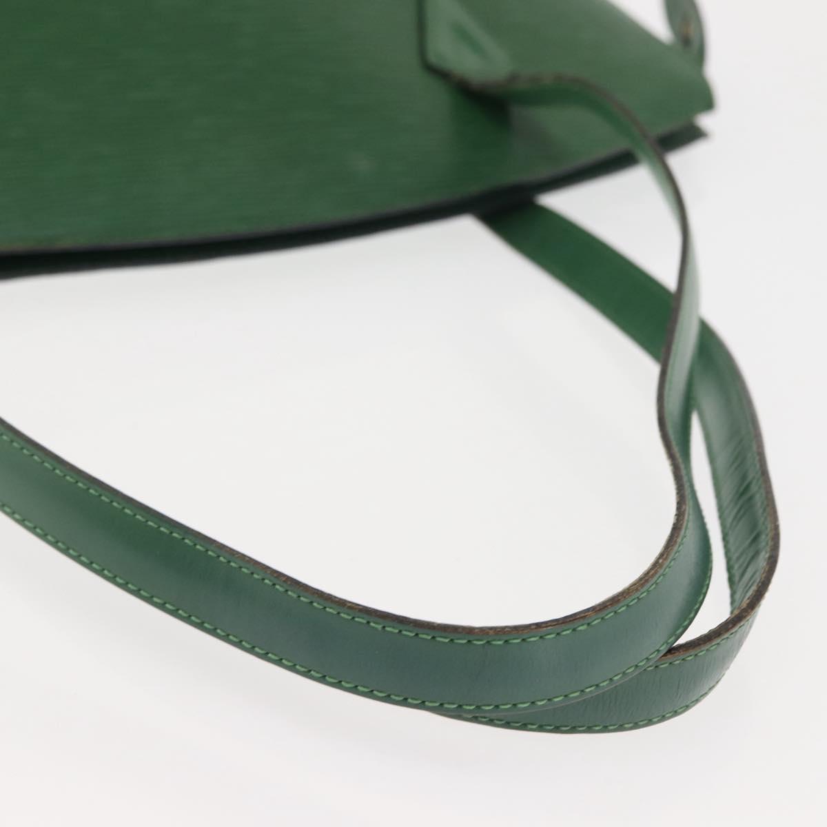 LOUIS VUITTON Epi Saint Jacques Shopping Shoulder Bag Green M52264 Auth 147345