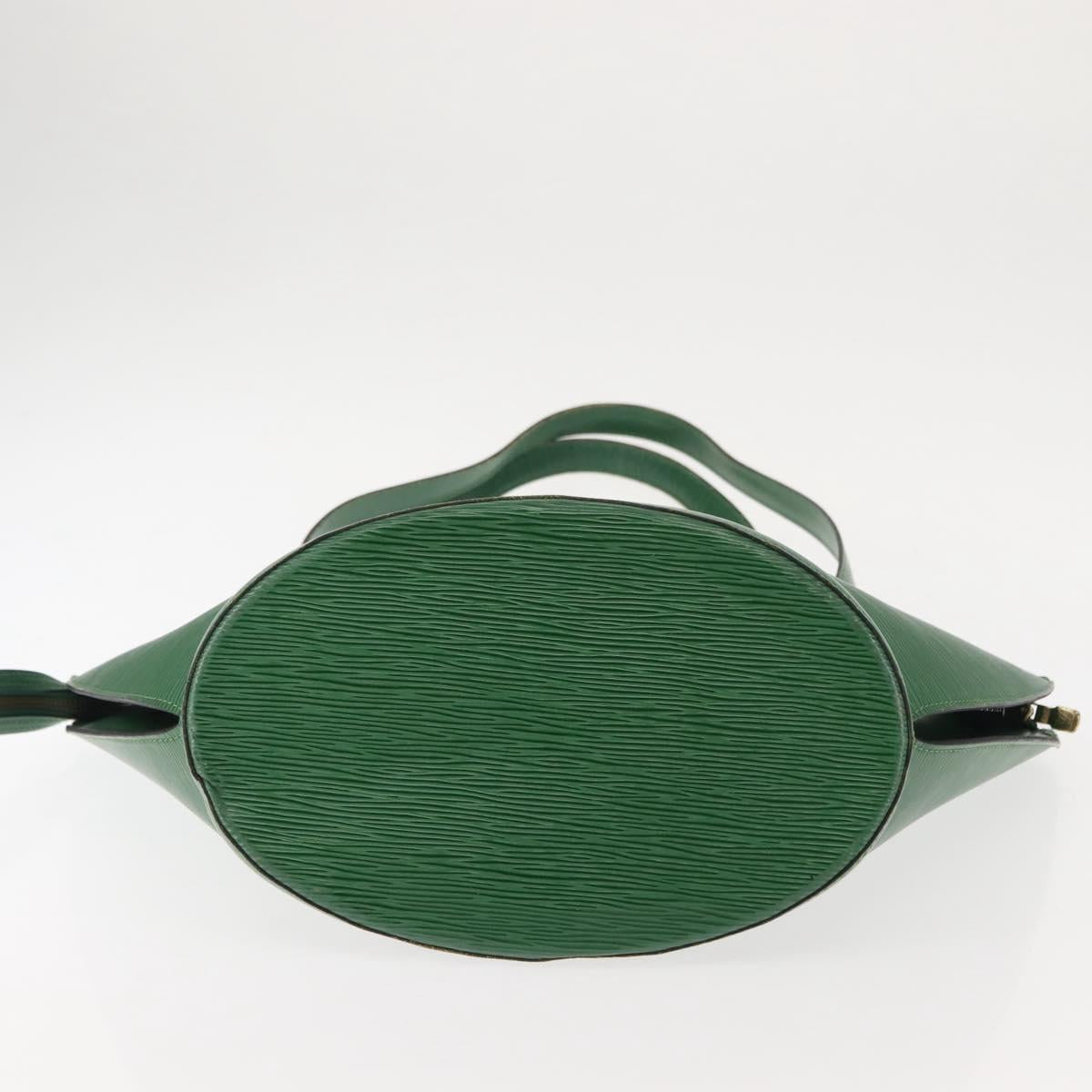 LOUIS VUITTON Epi Saint Jacques Shopping Shoulder Bag Green M52264 Auth 147345