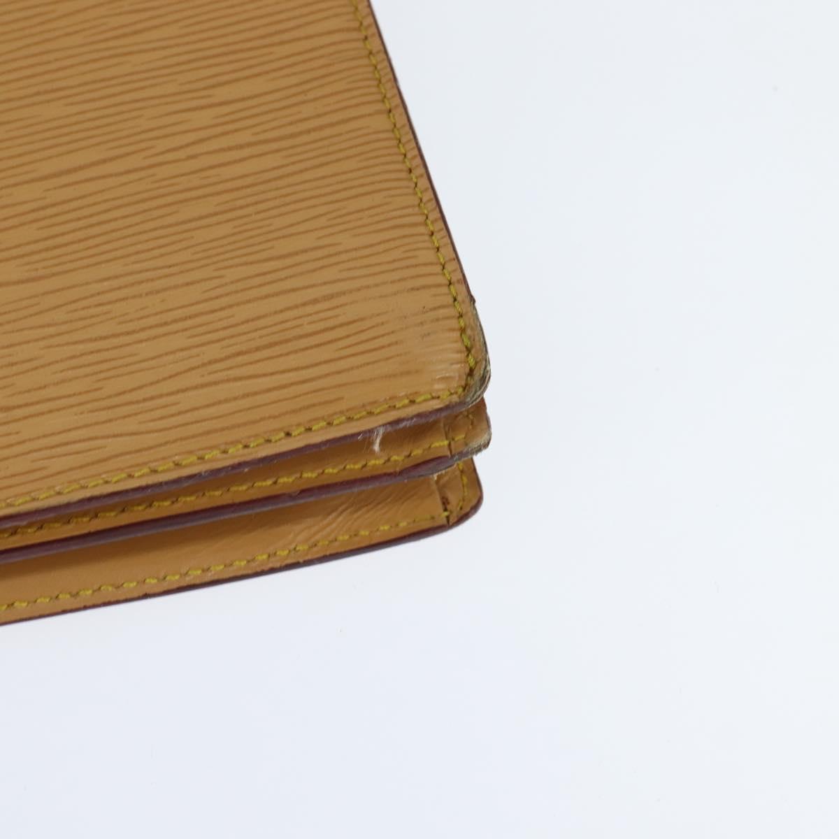 LOUIS VUITTON Epi Angian Shoulder Bag Beige M52116 LV Auth 147346