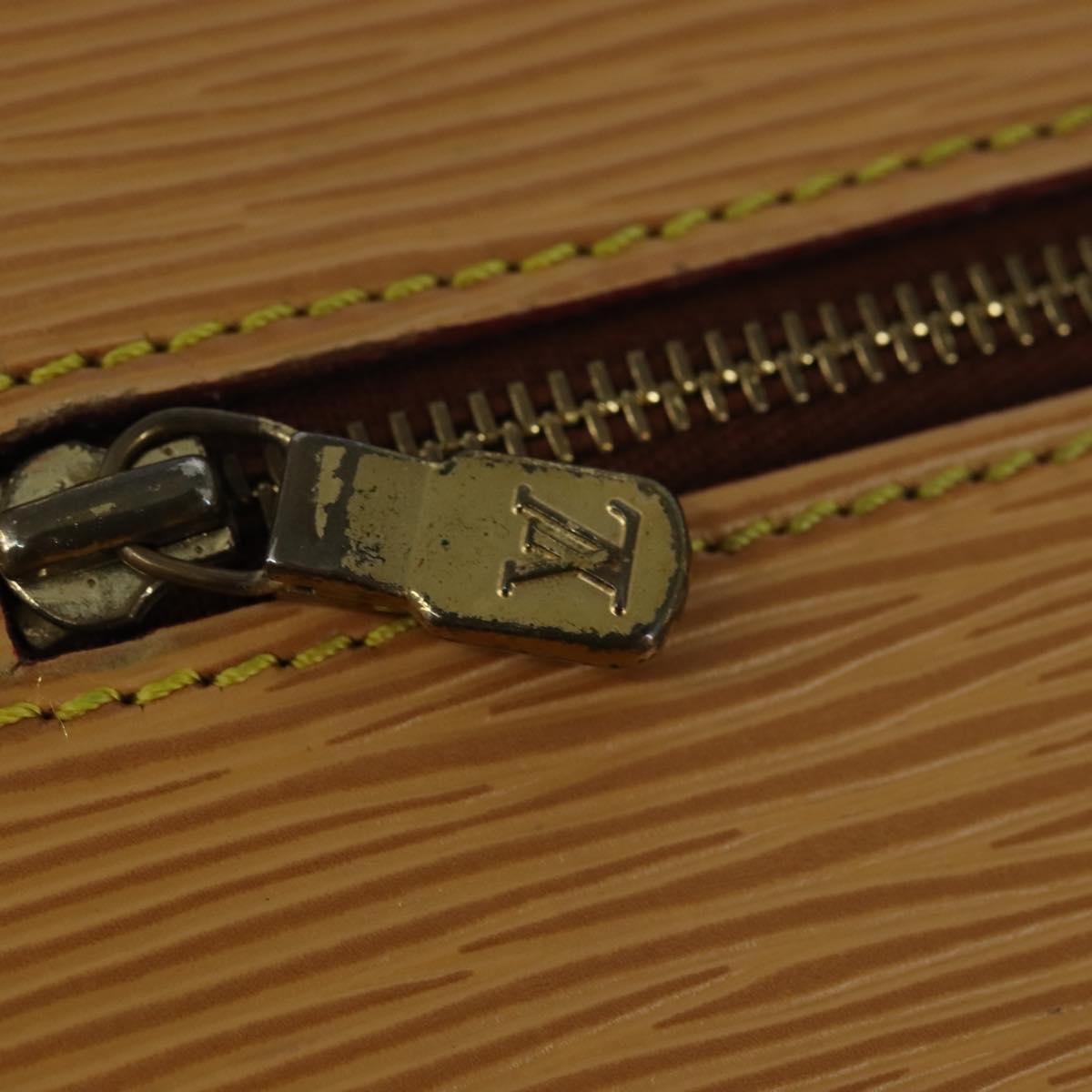 LOUIS VUITTON Epi Angian Shoulder Bag Beige M52116 LV Auth 147346