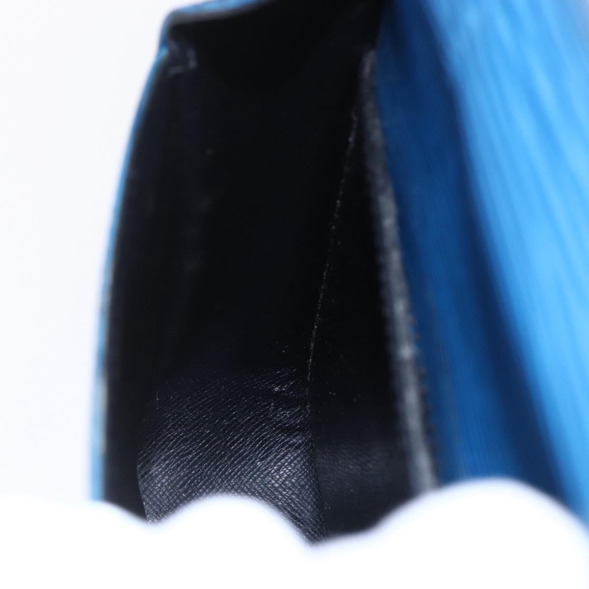 LOUIS VUITTON Epi Saint Cloud PM Shoulder Bag Blue M52195 LV Auth 147347