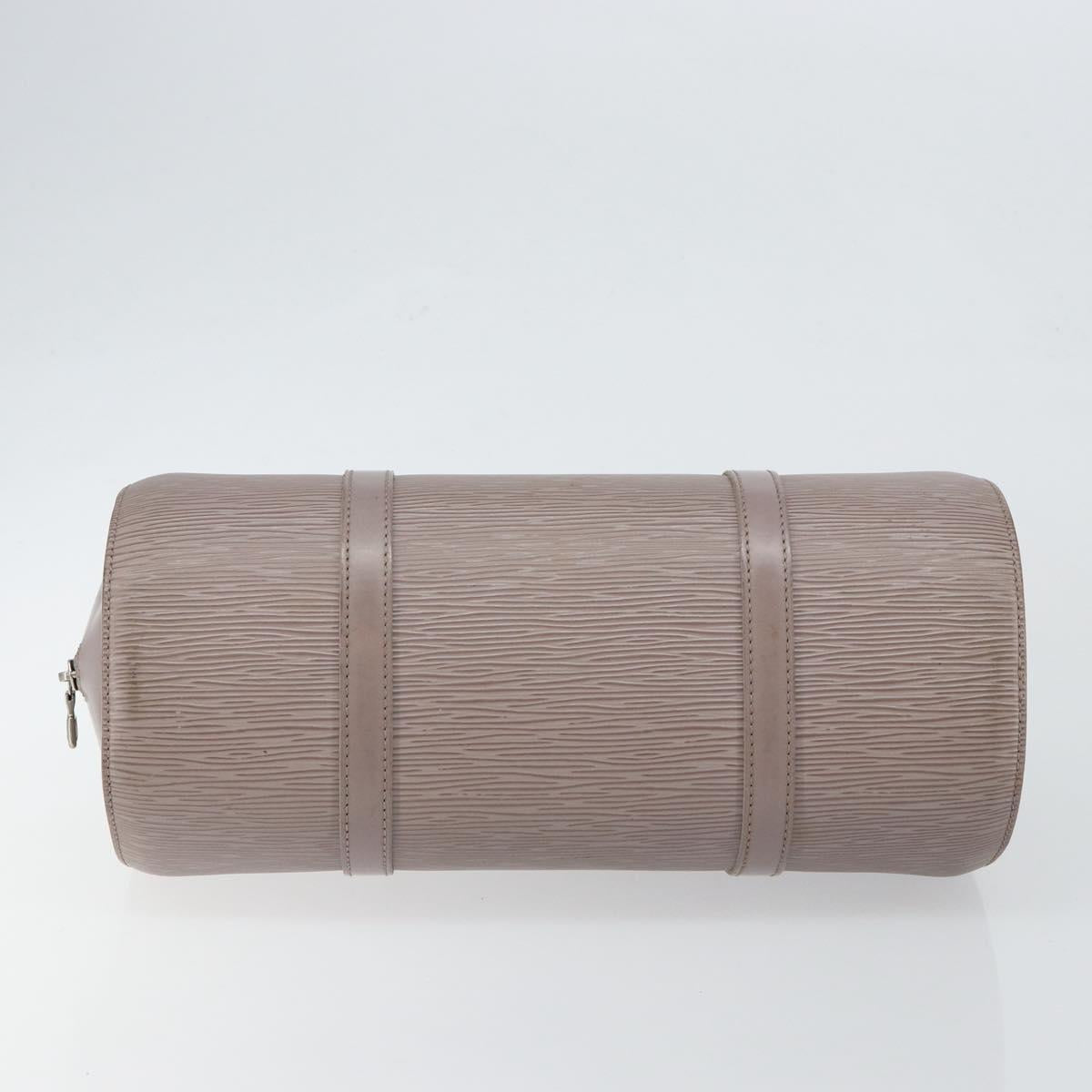 LOUIS VUITTON Epi Soufflot Hand Bag Lilac M5222B LV Auth 147349