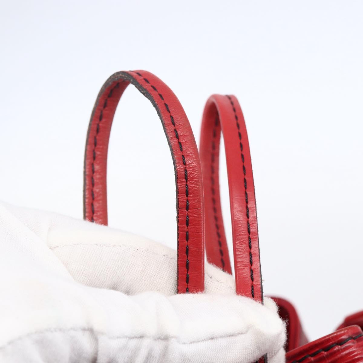 LOUIS VUITTON Epi Noe Shoulder Bag Red M44007 LV Auth 147353