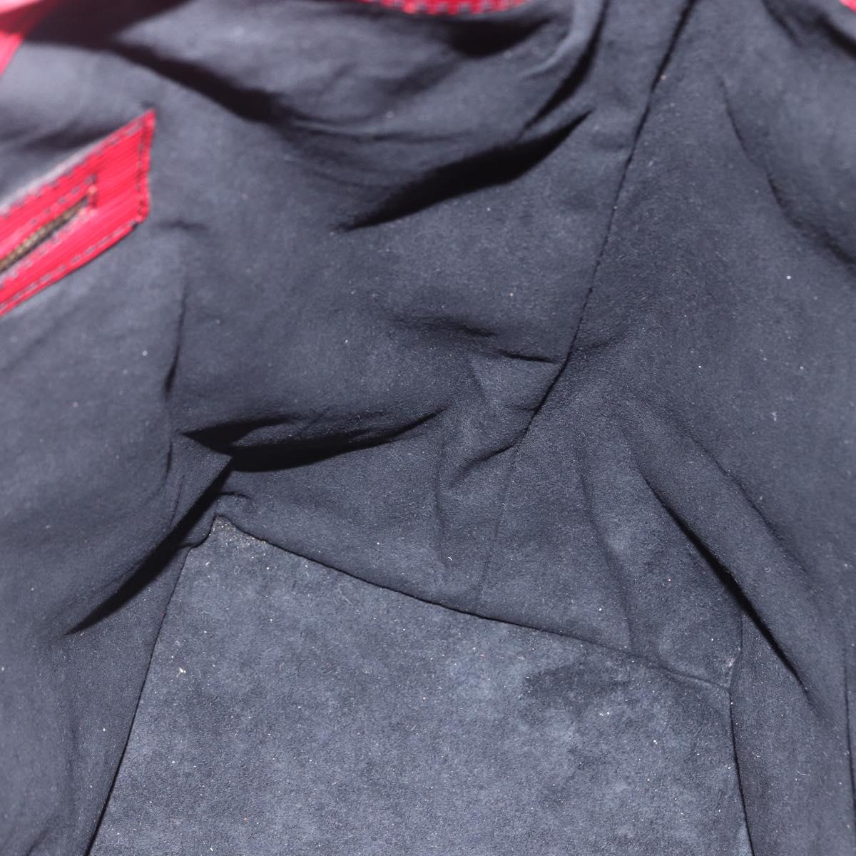 LOUIS VUITTON Epi Noe Shoulder Bag Red M44007 LV Auth 147353