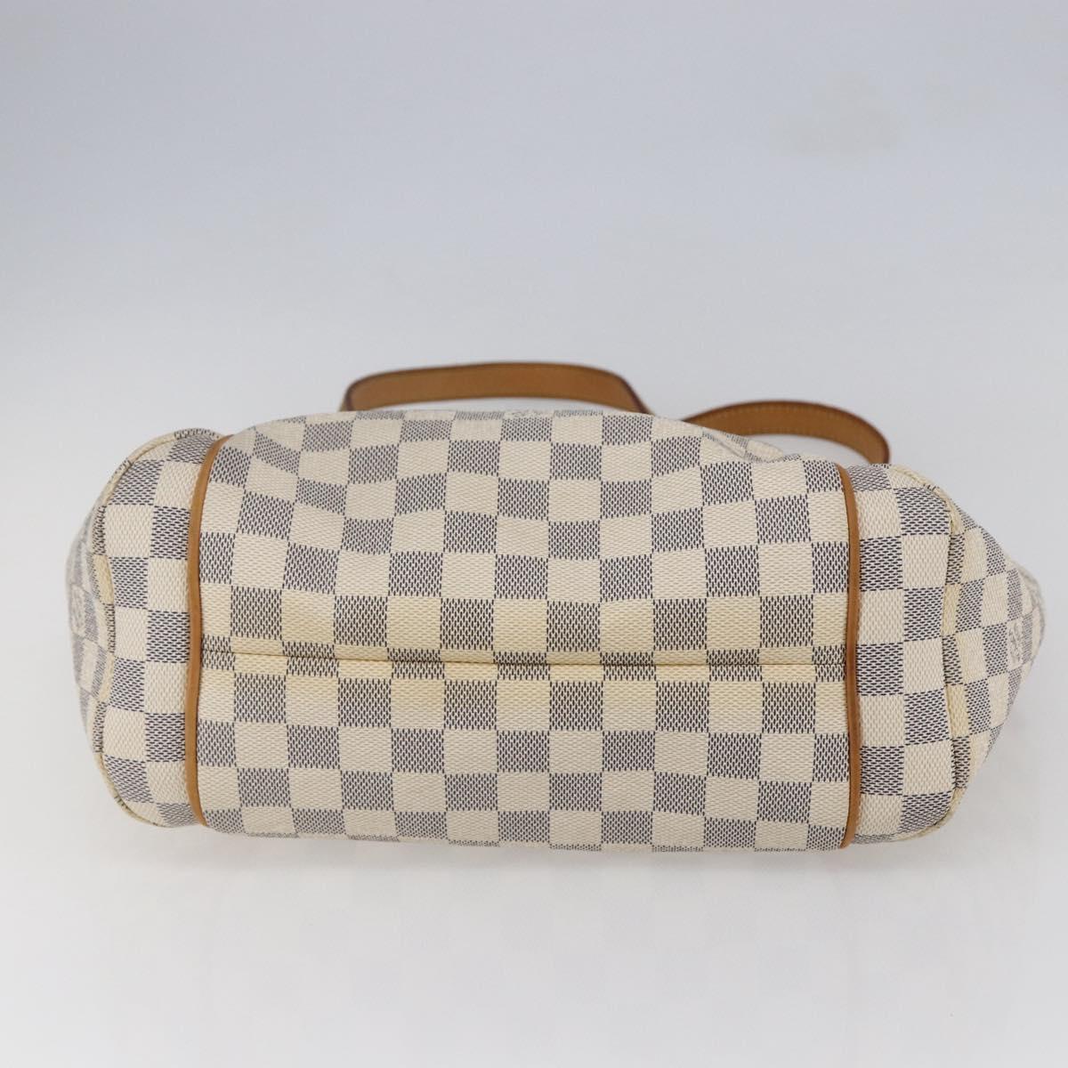 LOUIS VUITTON Damier Azur Totally PM Tote Bag N41280 LV Auth 147355